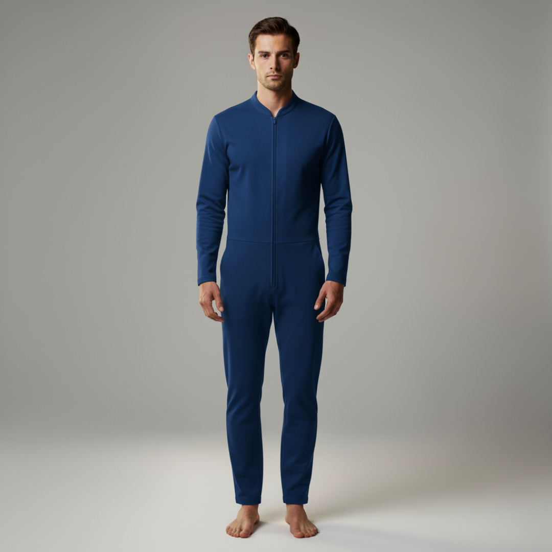 Lumen | Men’s Jumpsuit – Comfortable, Stylish & Functional Cotton Blend 6