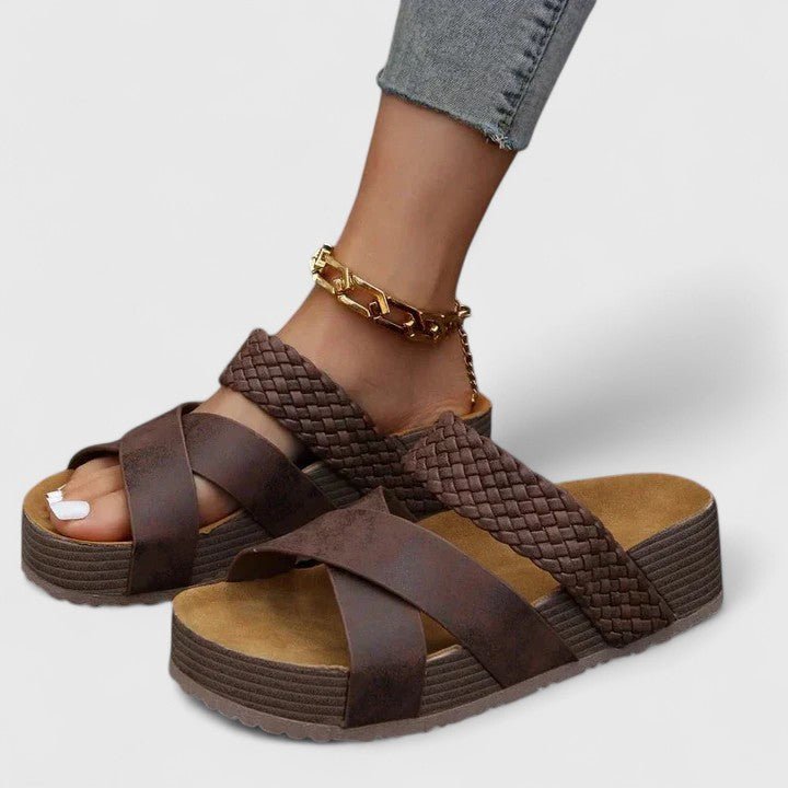 Luna | Comfortable Orthopedic Platform Sandals 0