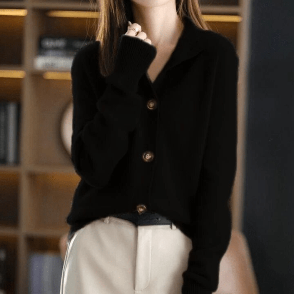 Luna | Luxury & Refined Women's Cashmere Cardigan 3
