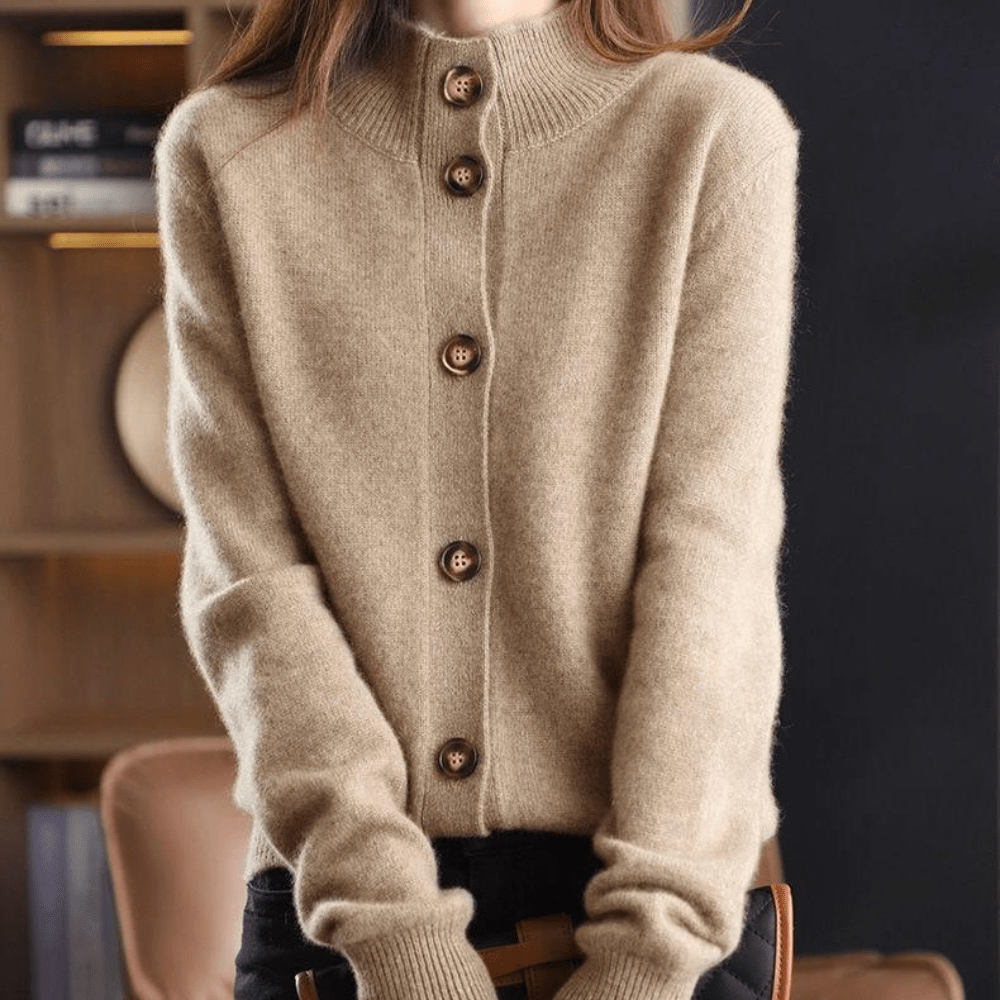 Luna | Luxury & Refined Women's Cashmere Cardigan 6