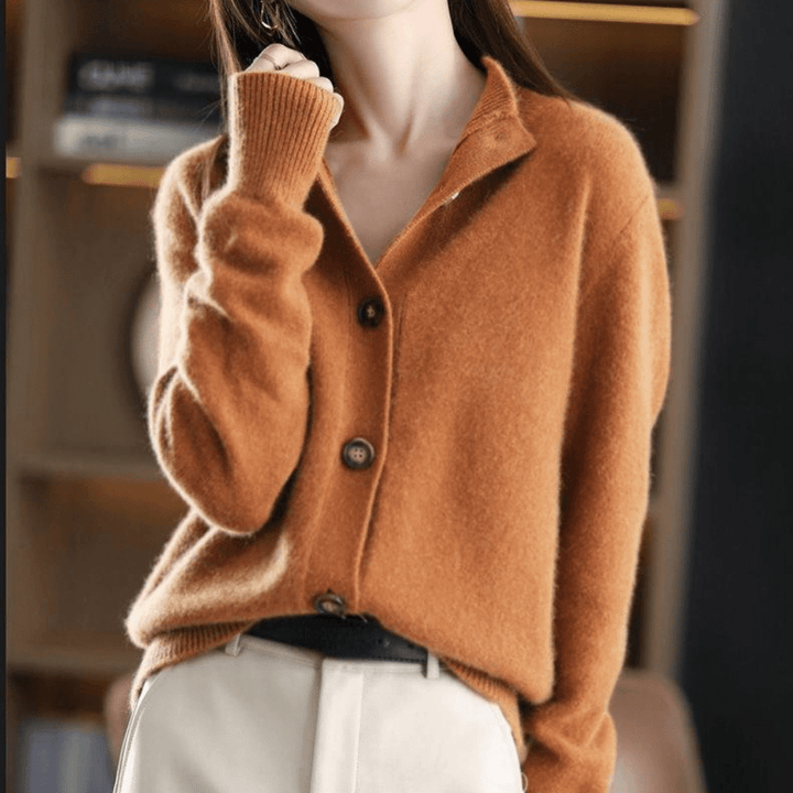 Luna | Luxury & Refined Women's Cashmere Cardigan 7