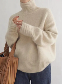 Eva | Soft And Elegant Turtleneck Knit Sweater