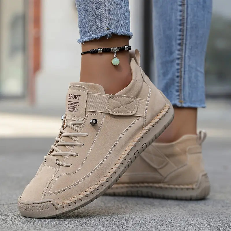 Lyra | Premium Leather Orthopedic Slip On Sneakers 5