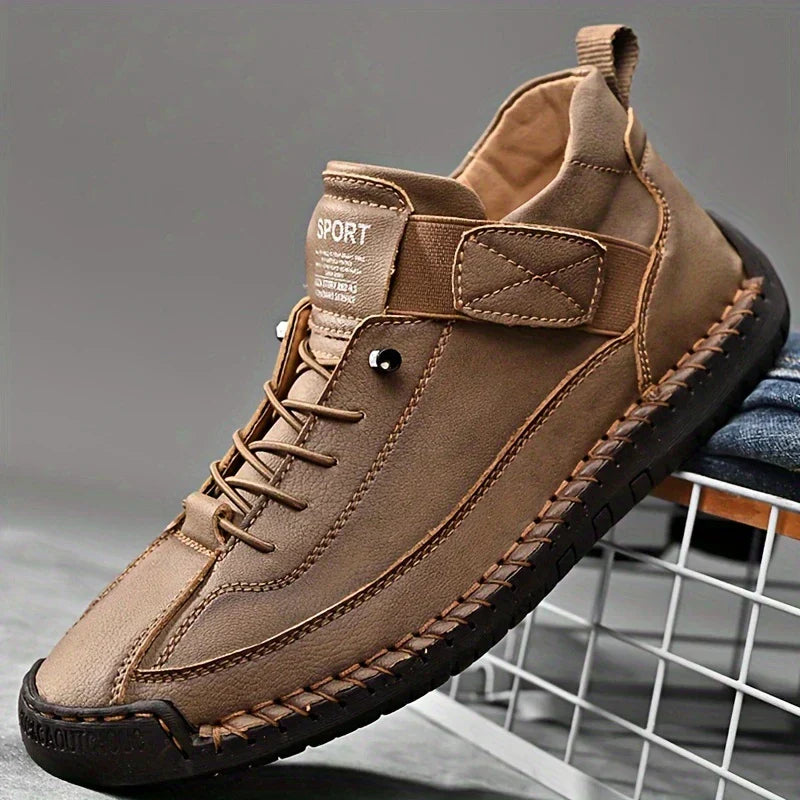Lyra | Premium Leather Orthopedic Slip On Sneakers 9