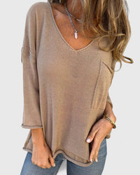 Emma | Comfortable And Warm V-Neck Sweater