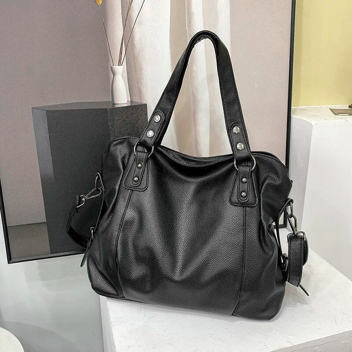 Madeline | Large Capacity Leather Tote Bag 0