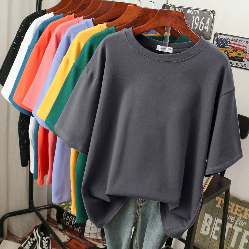 Madison | Oversized T Shirt – Soft Cotton Blend, Casual Fit 12