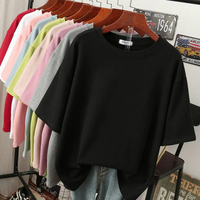 Madison | Oversized T Shirt – Soft Cotton Blend, Casual Fit 13