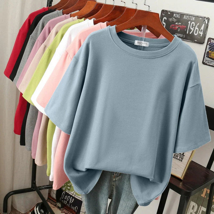 Madison | Oversized T Shirt – Soft Cotton Blend, Casual Fit 14