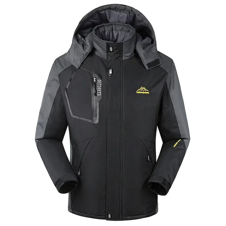Maik | Water repellent and warm perfect ski jacket with hood 4