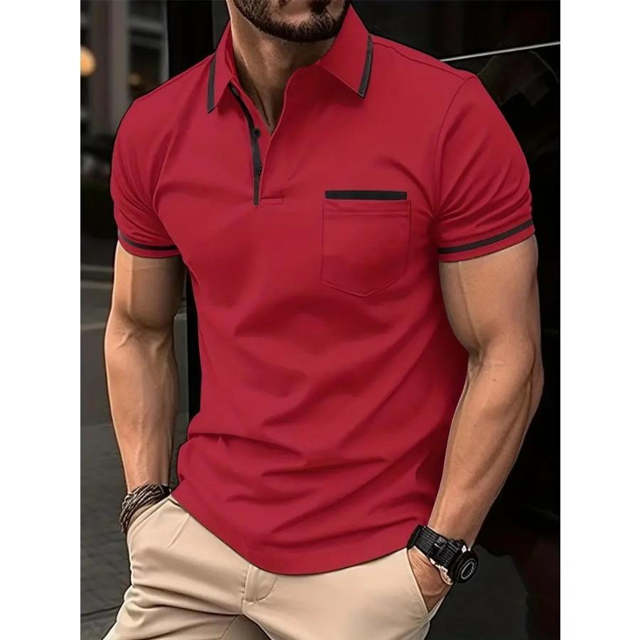 Maison | Timeless Slim Fit with Contrast Trims  Polo Shirt 2