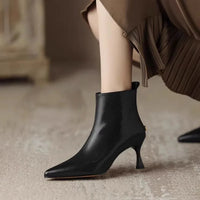 Emma | Comfortable And Warm Kitten Heel Boots