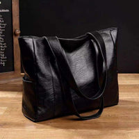 Manuela | Comfortable Vintage Leather Shoulder Tote Bag