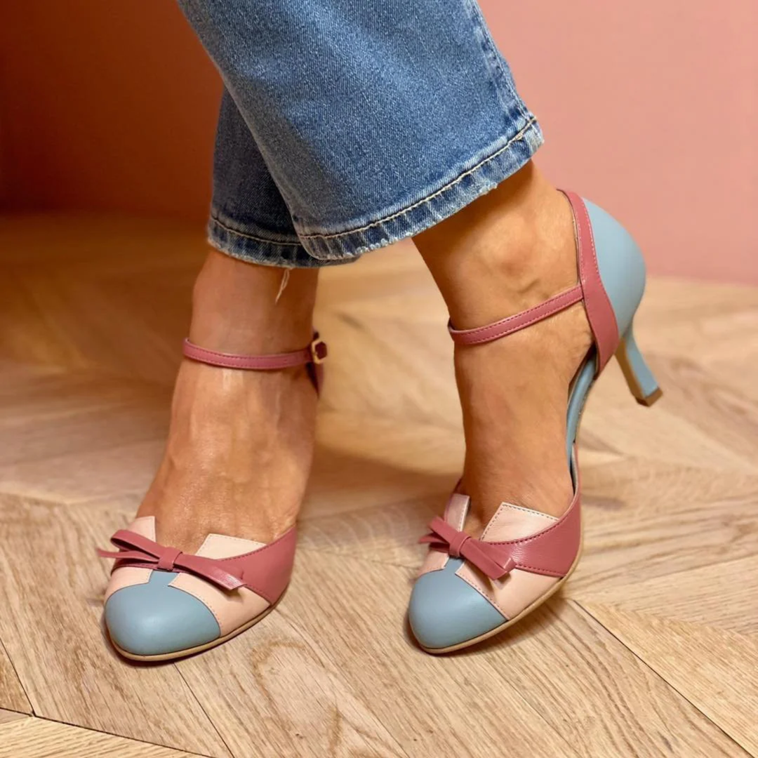Mara | Vintage-Inspired, Orthopedic Sandals for Women with Bow Detail 0