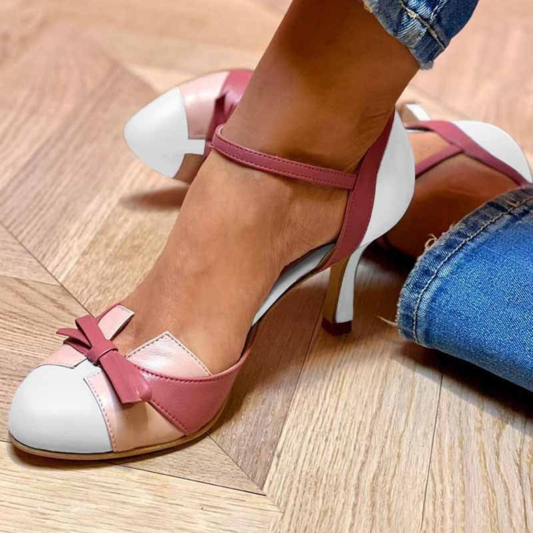 Mara | Vintage-Inspired, Orthopedic Sandals for Women with Bow Detail 3