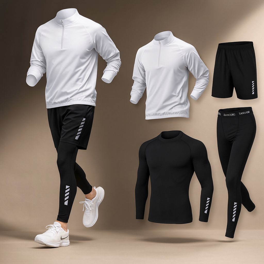 Marcel | Complete And Comfortable 4-Piece Activewear Set 0