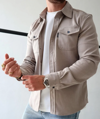 Oscar | Lightweight and Refined Men’s Shirt Jacket