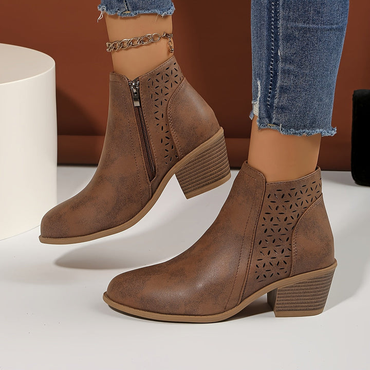 Marie | Laser Cut Ventilated Orthopedic Boots 9