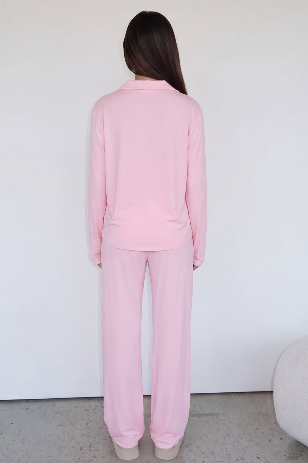 Marilyn | Elegant And Comfortable Wide-Leg Long Sleeve Pajama Set 2