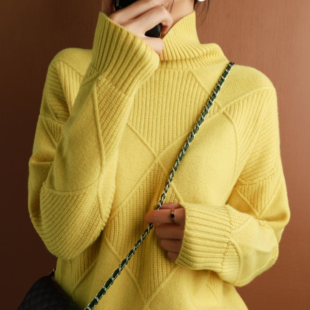 Marina | Cozy turtleneck sweater 0
