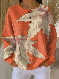 Olivia | Comfortable And Warm Waffle Knit Winter Sweater