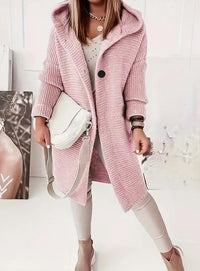 Nettie | Bequemer Kapuzen-Cardigan