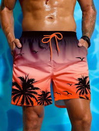 Kai | Palm Paradise Tropische Badeshorts