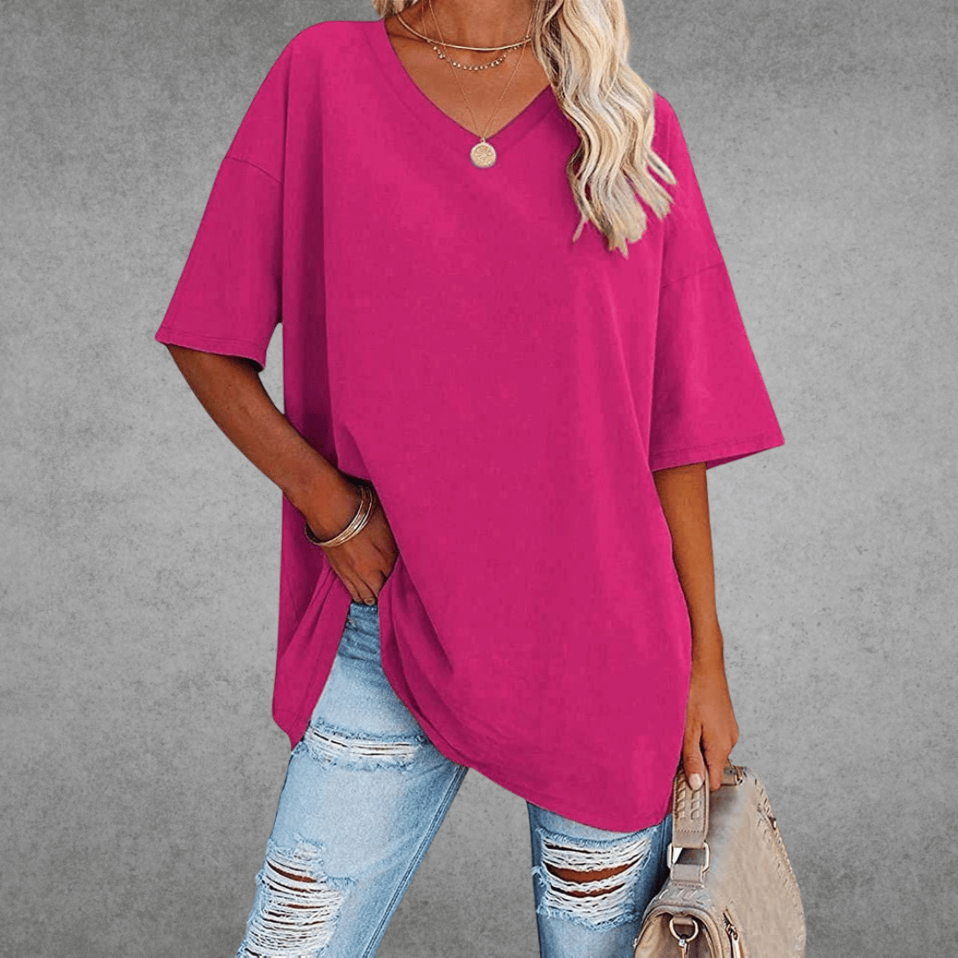 Matilda | Women's Casual V-Neck Short Sleeve 12