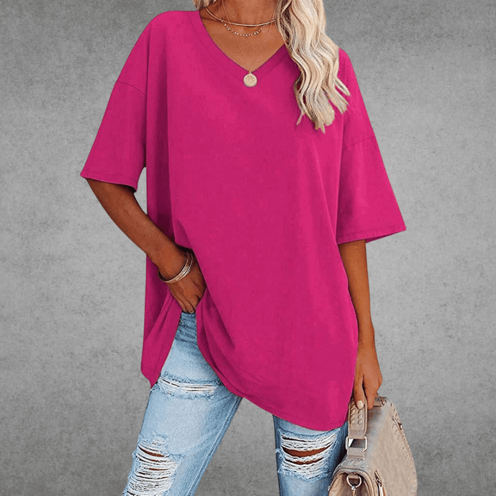 Matilda | Women's Casual V-Neck Short Sleeve 12