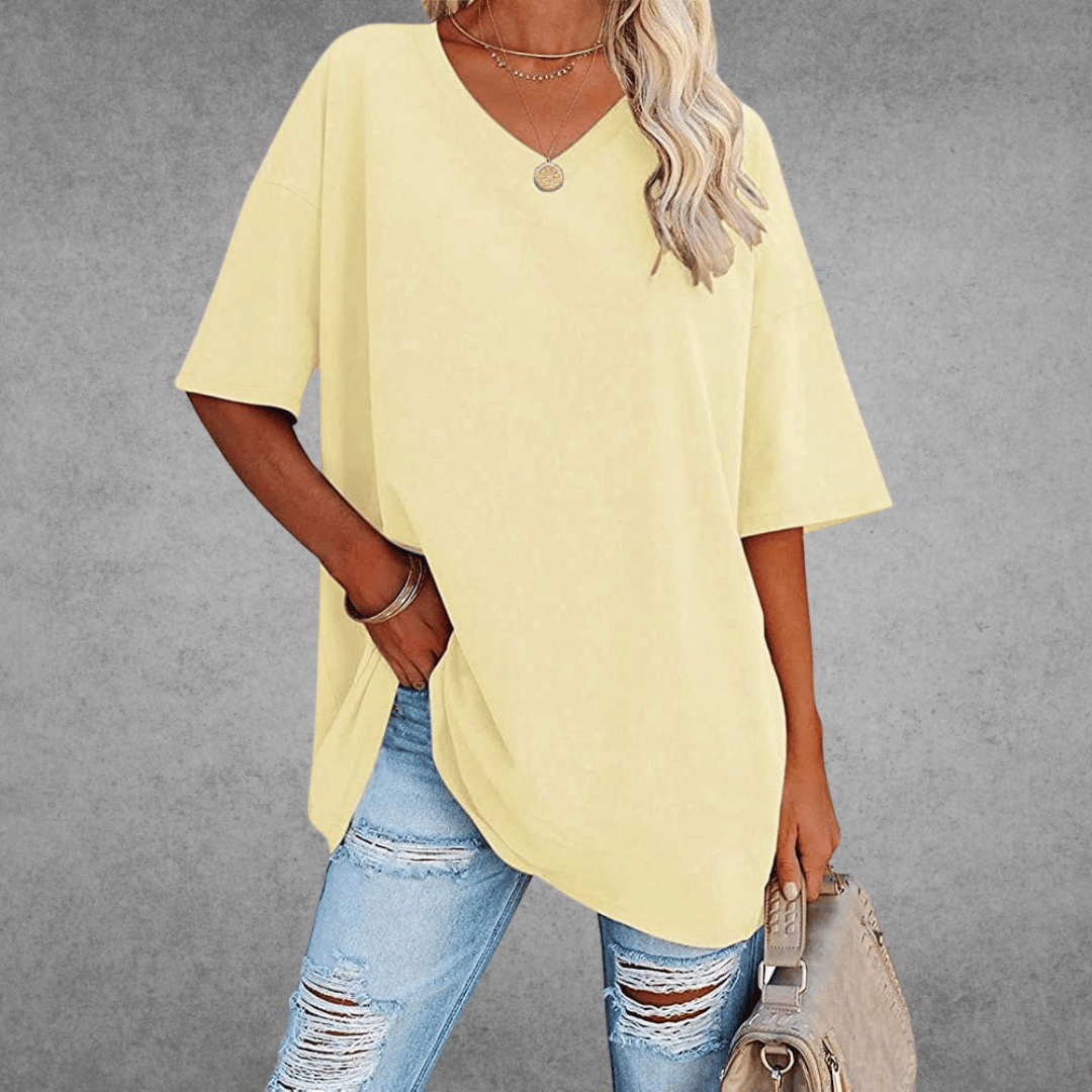 Matilda | Women's Casual V-Neck Short Sleeve 14