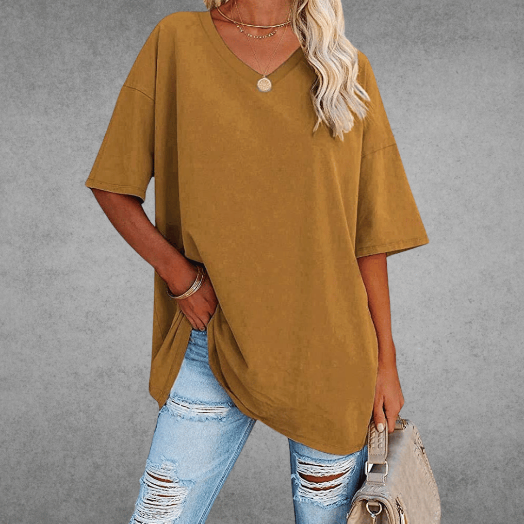 Matilda | Women's Casual V-Neck Short Sleeve 16