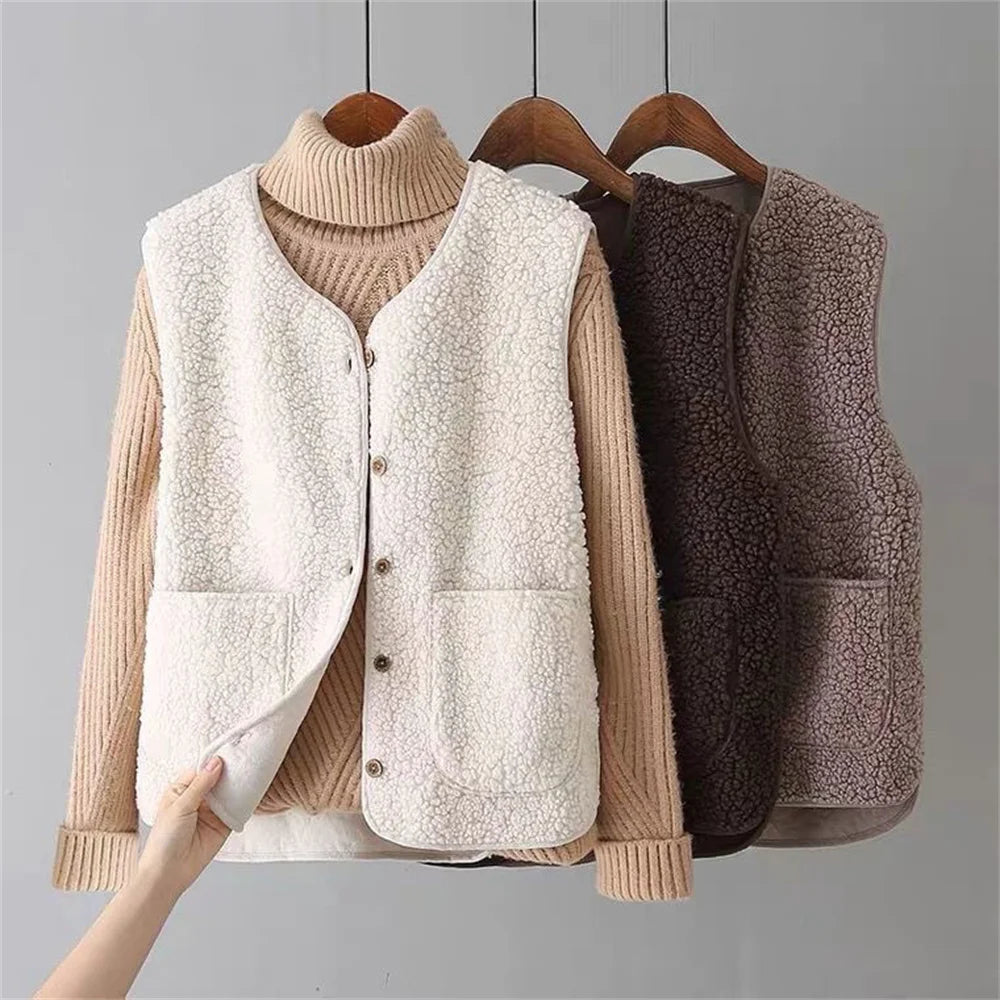 Maya | Timeless & Versatile Women's Cardigan & Vest Set 0