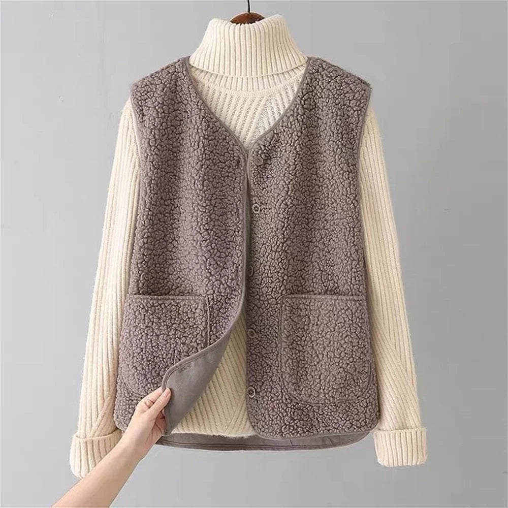 Maya | Timeless & Versatile Women's Cardigan & Vest Set 2