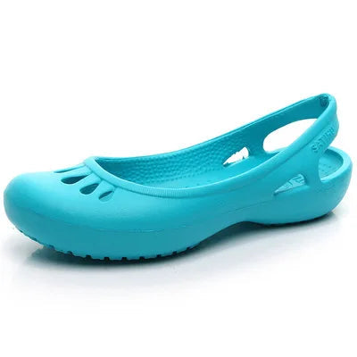 Mia | Lightweight Waterproof Jelly Comfort Clogs 0