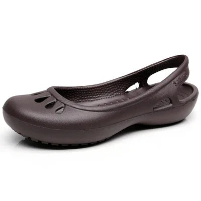 Mia | Lightweight Waterproof Jelly Comfort Clogs 7