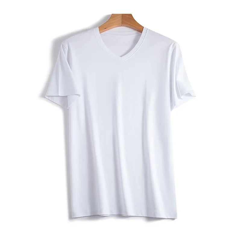 Michael | Silk half sleeve T-shirt 11