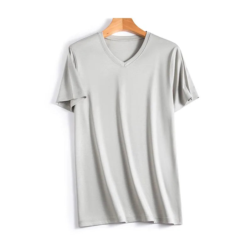 Michael | Silk half sleeve T-shirt 12