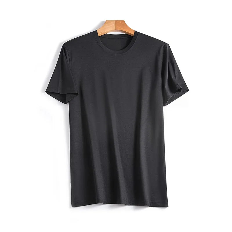 Michael | Silk half sleeve T-shirt 13
