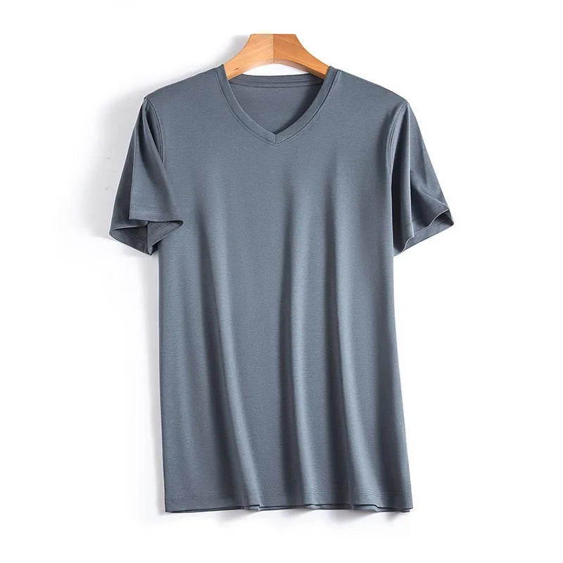 Michael | Silk half sleeve T-shirt 16
