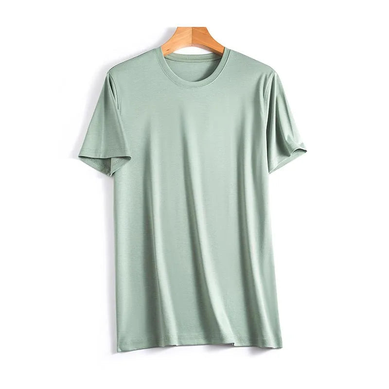 Michael | Silk half sleeve T-shirt 9