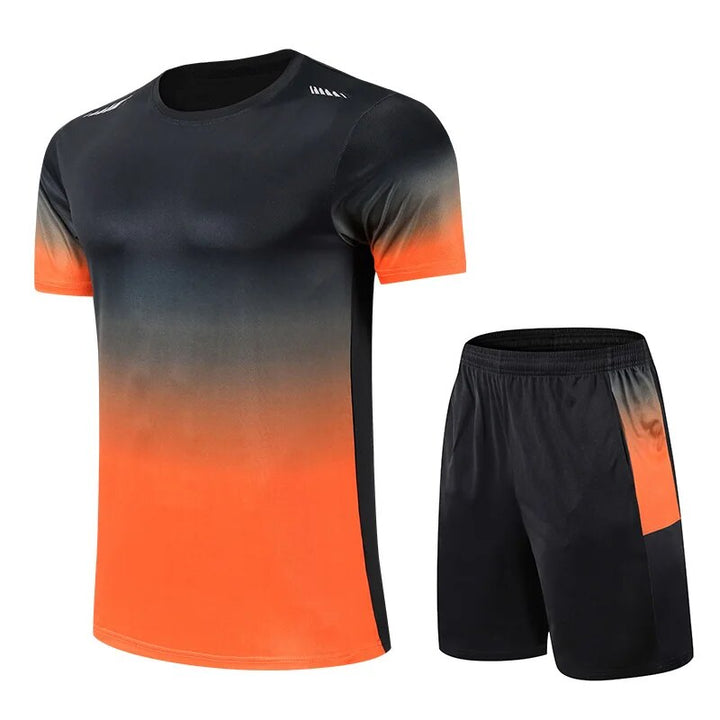 Mick | Color Gradient Print Active Sportswear Set 4