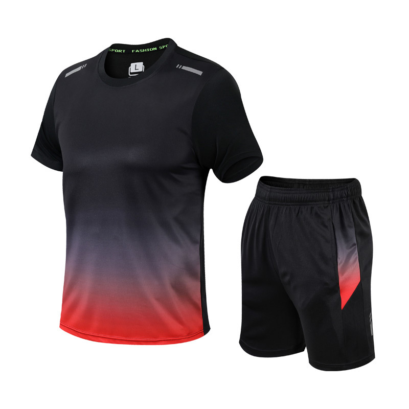 Mick | Color Gradient Print Active Sportswear Set 6