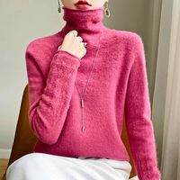 Mikelle | Kuscheliger Oversized Thermorollkragenpullover
