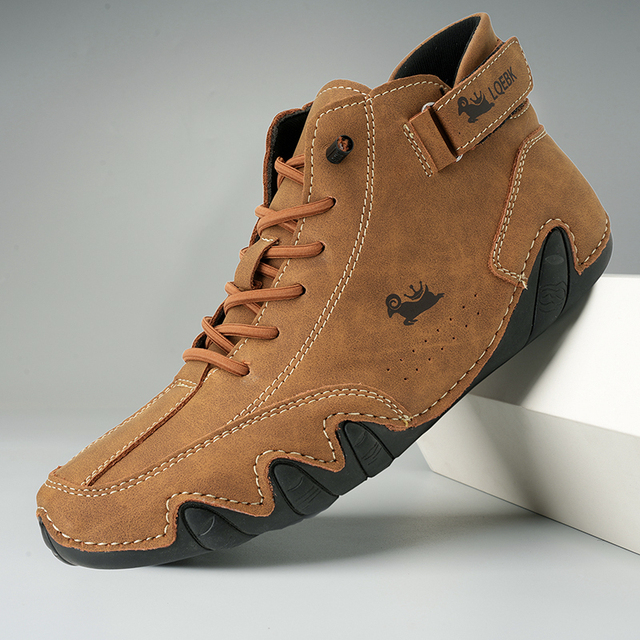 Mitchell | Comfortable Leather Barefoot Shoes 0
