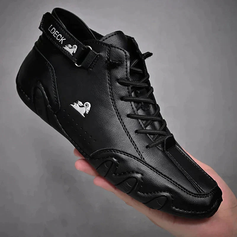 Mitchell | Comfortable Leather Barefoot Shoes 13