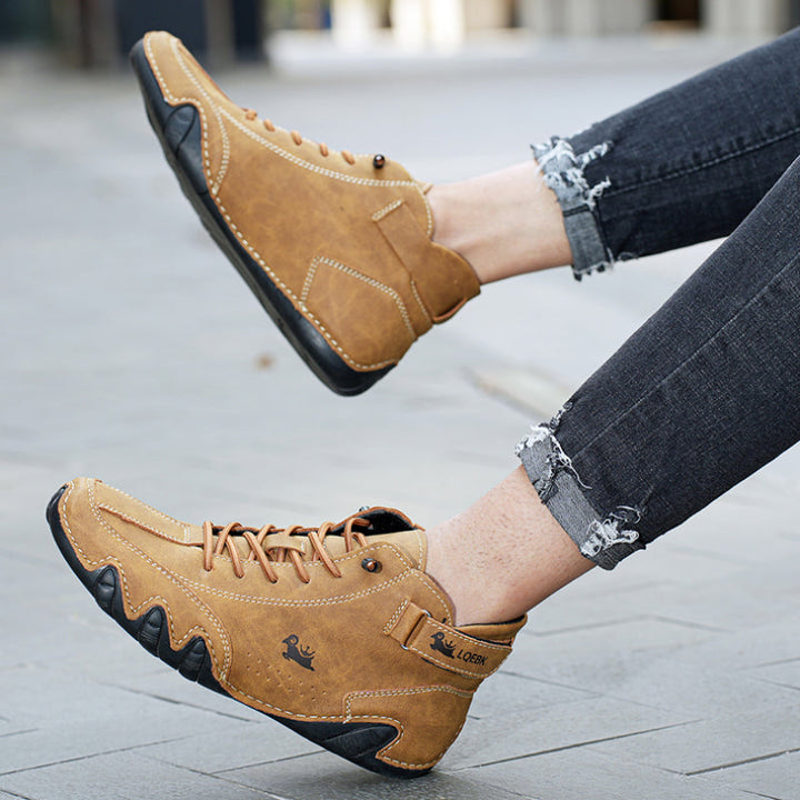 Mitchell | Comfortable Leather Barefoot Shoes 7