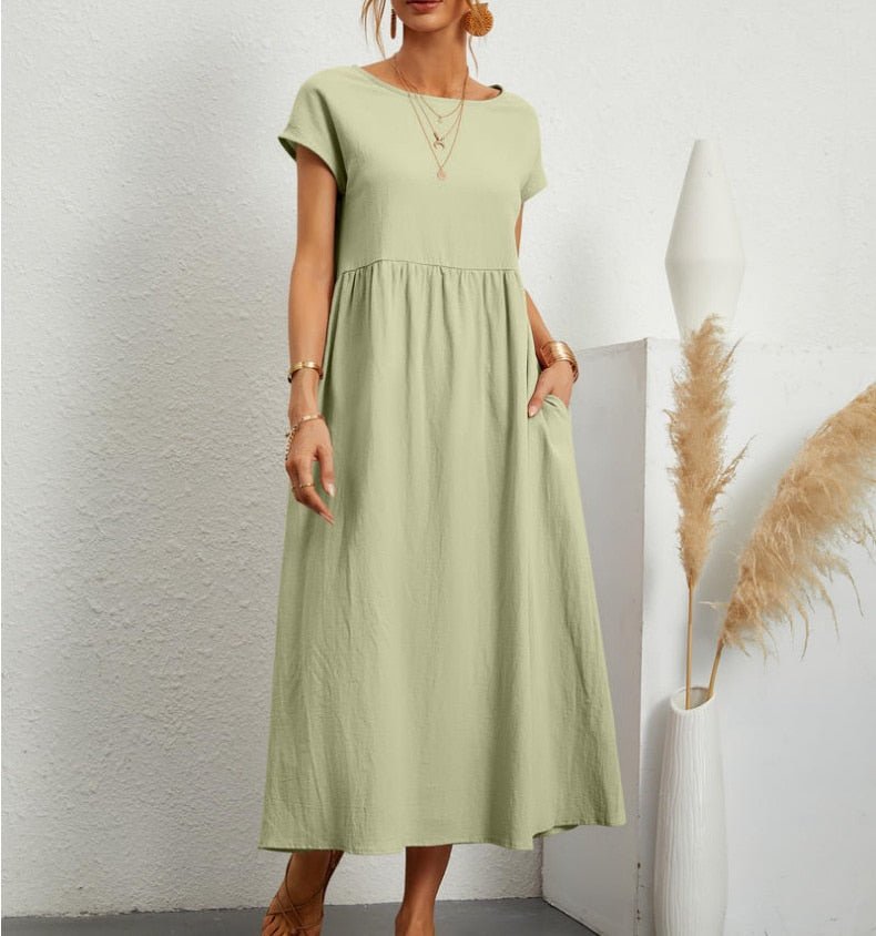Monika | Elegant and Breathable Summer Maxi Dress 7