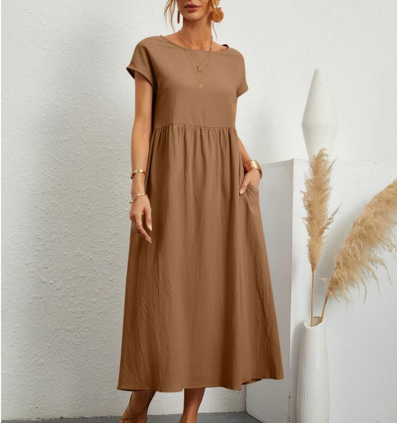 Monika | Elegant and Breathable Summer Maxi Dress 8