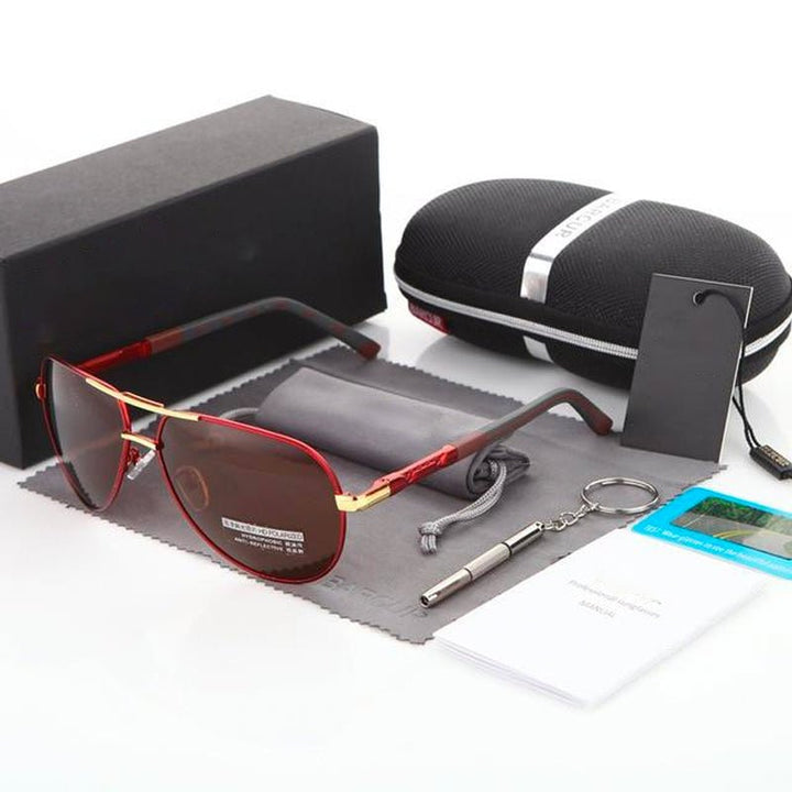 Nate | Sunglasses – Stainless Steel, Polarized for Men 0