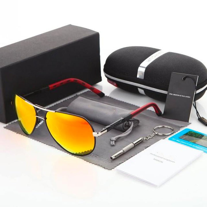 Nate | Sunglasses – Stainless Steel, Polarized for Men 9